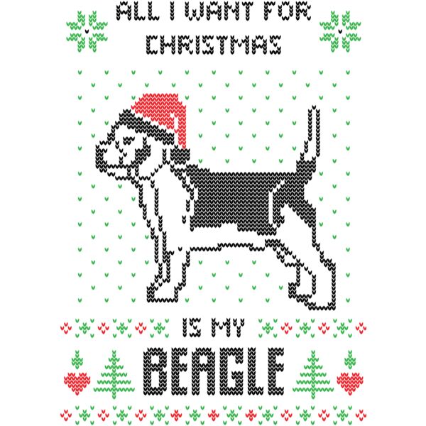 All i want Christmas my Beagle Thumbnail